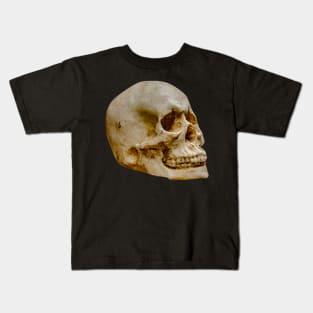 Side view of a Human Skull Kids T-Shirt